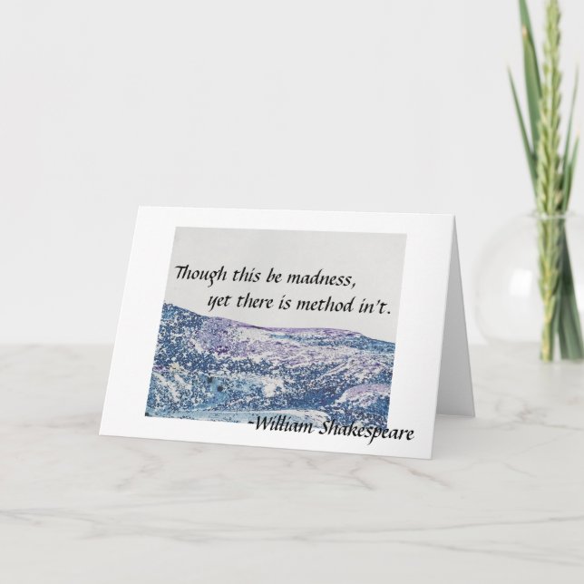 Carte Bien Que Ce Soit De La Folie (Devant)