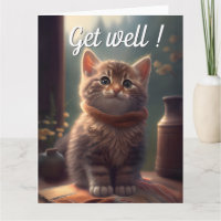 Bien Se Bien Bientôt Kitten Avec Écharpe