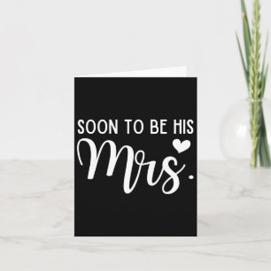 Carte Bientôt, Il Sera Sa Mère Bride Et Groom Matching C