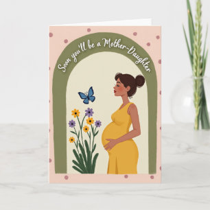 Carte Bientôt Maman Fille