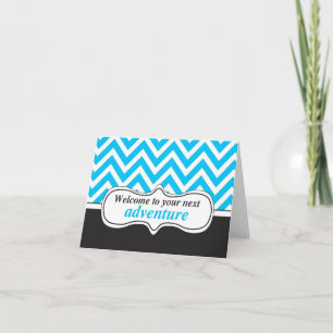 Carte Bienvenue à Adventure, Nouvelle maison Félicitatio
