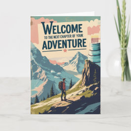 Carte Bienvenue au chapitre suivant - Thème aventure