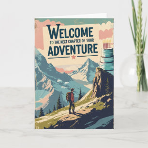 Carte Bienvenue au chapitre suivant - Thème aventure