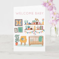 BIENVENUE BÉBÉ Cute Nursery Hommes et femmes Congr
