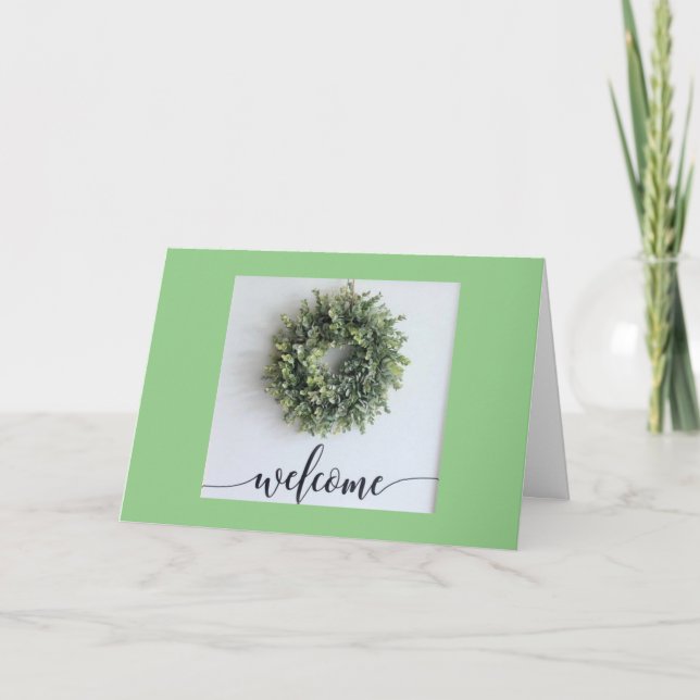 CARTE ***BIENVENUE DANS LE QUARTIER*** (Devant)