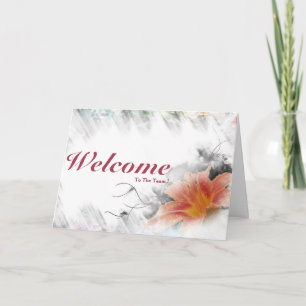 Carte Bienvenue Dans L'Équipe