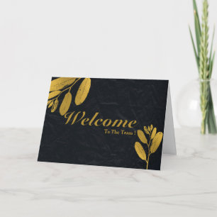 Carte Bienvenue Dans L'Équipe