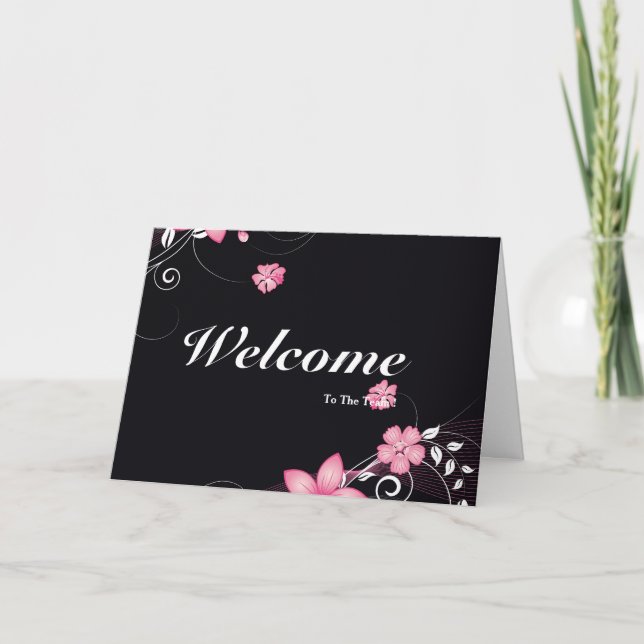 Carte Bienvenue Dans L'Équipe (Devant)