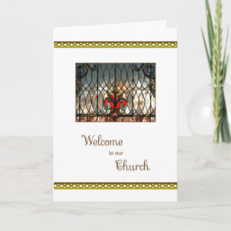 Carte Bienvenue dans notre Eglise