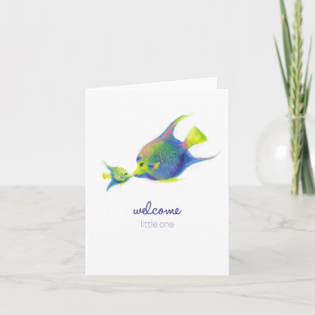 Carte Bienvenue petit(e) ! (Devant)