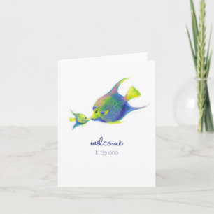 Carte Bienvenue petit un