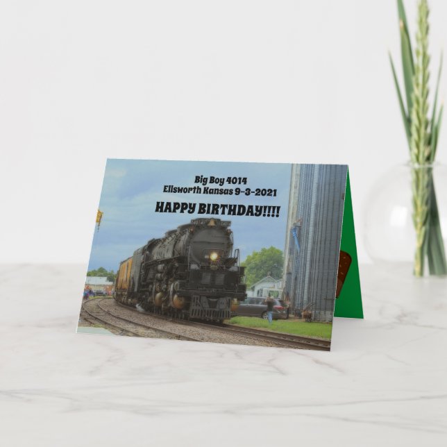Carte Big Boy 4014 (Devant)