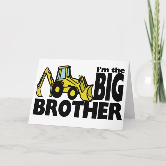 Carte Big Brother Backhoe (Devant)