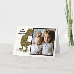 Carte Big Brother Félicitations Photo personnalisée et n