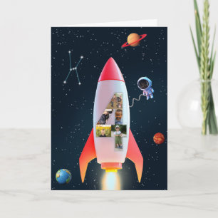 Carte Big Four avec photos   4e anniversaire Space Rocke