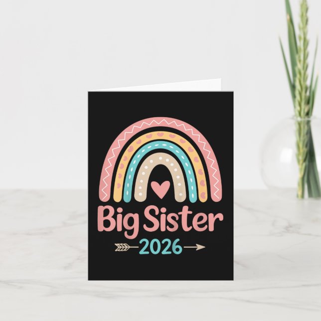 Carte Big Sister 2026 (Devant)