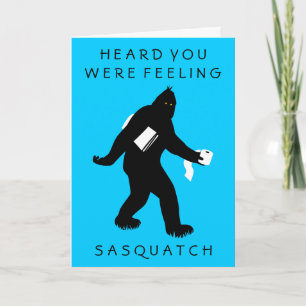 Carte Bigfoot a étonné (obtenez bien)