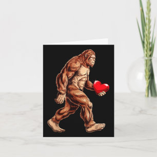 Carte Bigfoot Coeur Funny Valentines Jour Garçons Enfant