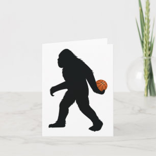 Carte Bigfoot Jouer Au Basket