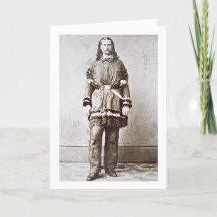 Carte "Bill sauvage" Hickok (1837-76) (photo de b/w)