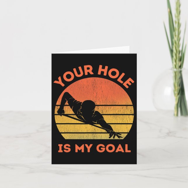 Carte Billard Amateurs Funny Ball Pool Joueurs Salle de  (Devant)