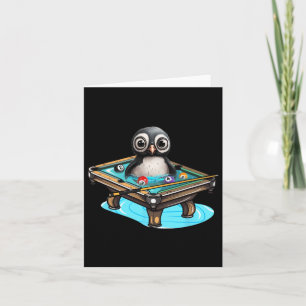 Carte Billard Penguin Hustler Pool Snooker Jouer Poo