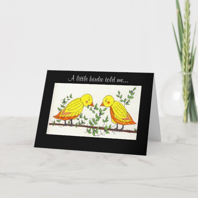 Carte Bird chatter (Devant)