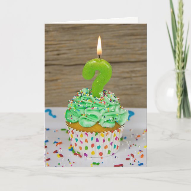 Carte Birthday candle (Devant)