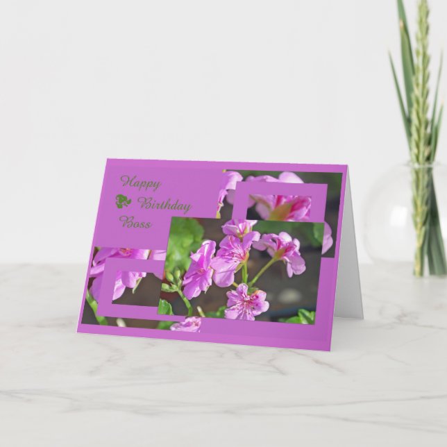 Carte Birthday Card (Devant)