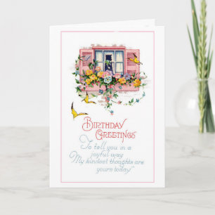 Carte Birthday Greetings