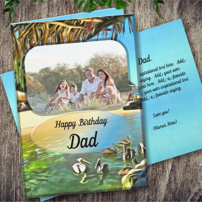 Carte Birthday River Meets Ocean 0330 (Créateur téléchargé)