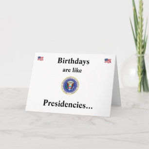 Carte Birthdays and Presidents