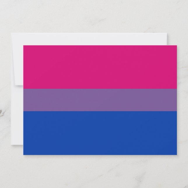 Carte Bisexual pride (Devant)