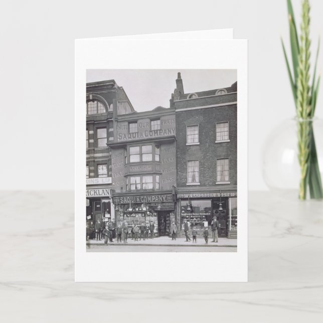 Carte Bishopsgate, "des bâtiments historiques de (Devant)