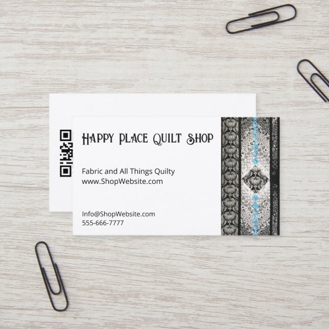 Carte Biz entièrement personnalisable (Devant/Arrière en situation)