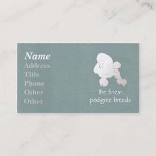 Carte Biz Poodle Toy