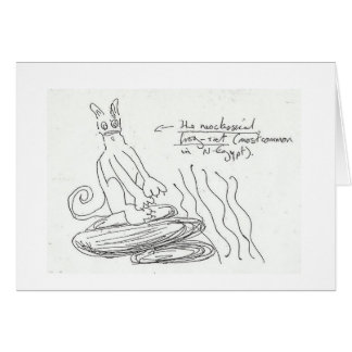 Carte bizarre, c'est chat de grenouille