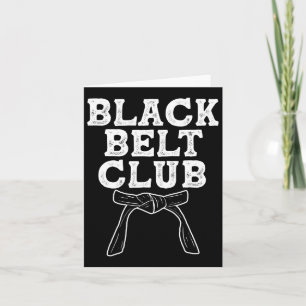Carte Black Belt Club - Karate Taekwondo Kung Fu Jiu Jit