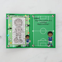 Black Boys Soccer Vous êtes A-Maze-ing Joyeux anni