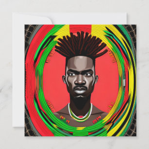 Carte Black Bruh Melanin Papa JunetDix King Fils Africai