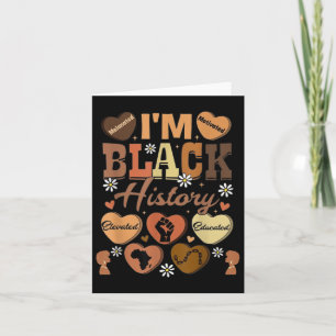 Carte Black History Pride Melanin Black Cowgirl Afro Ame