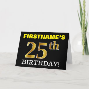 Carte Black, Imitation Gold "25e anniversaire"