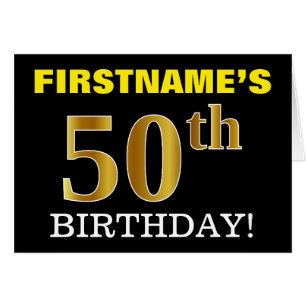 Carte Black, Imitation Gold "50e anniversaire"