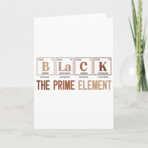 Carte Black The Prime Element Mois de l'histoire des Noi