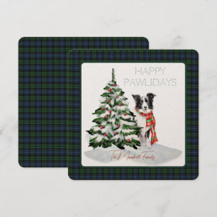 Carte Black Watch Tartan Ancien Joyeux Chien Pawlidays