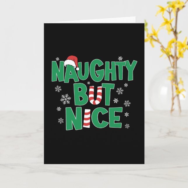 Carte Blague drôle Noël Humour Coquin Mais Sympa (Fleur jaune)