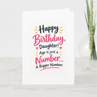 Carte Blague sur le numéro d'anniversaire