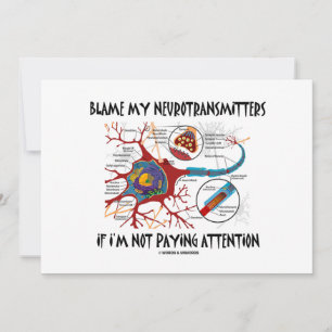 Carte Blâmer mes neurotransmetteurs si ne pas prêter att