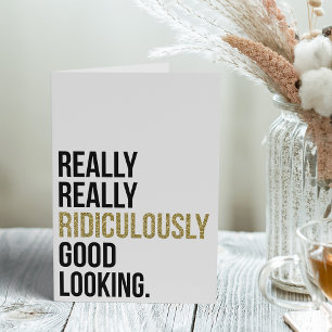 Carte blanche à l'aspect ridicule