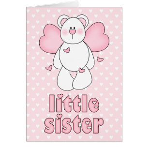 Carte blanche Angel Bear Little Sister